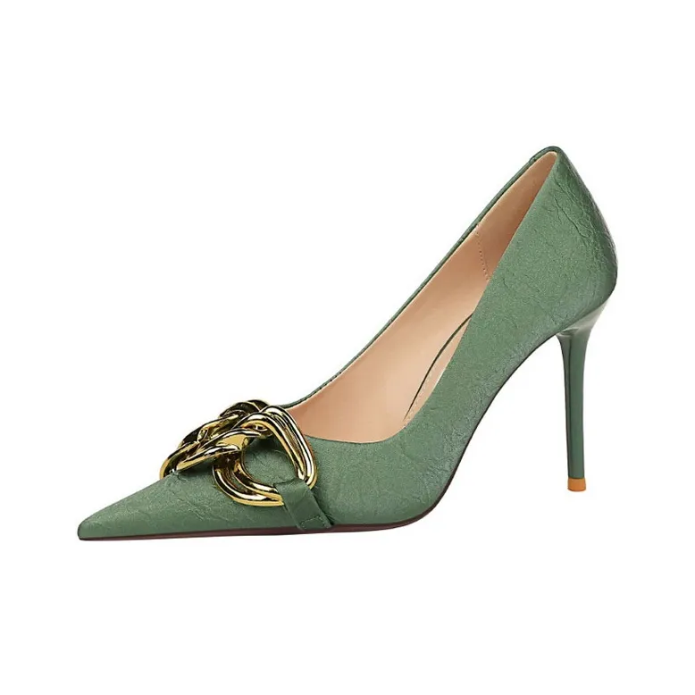 BIGTREE Slim Heel High Heels Women's-2