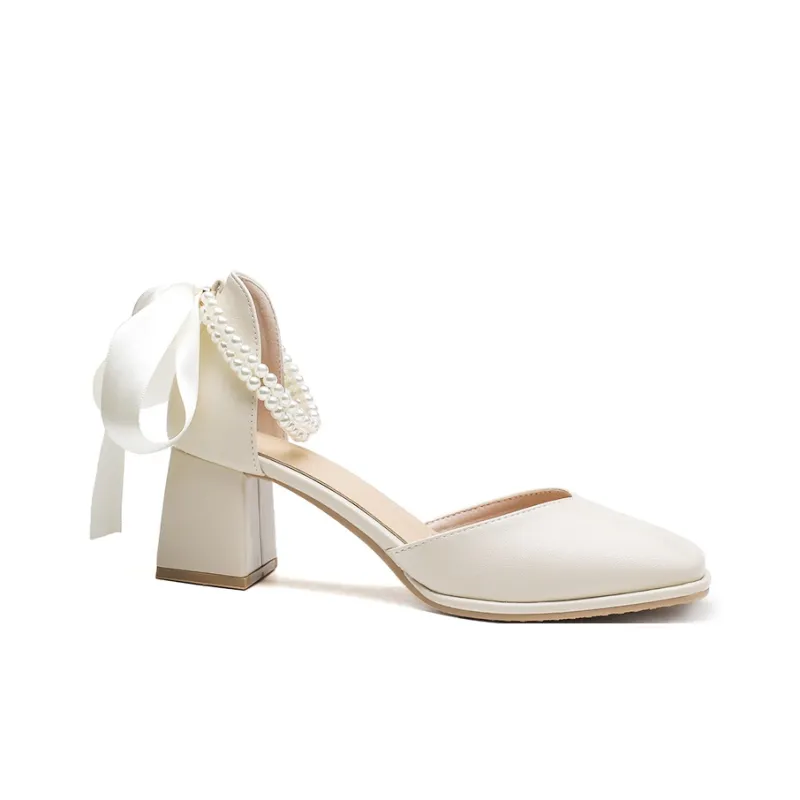 KATHRYN WILSON Block Heel High Heels 6.0cm Women's-3