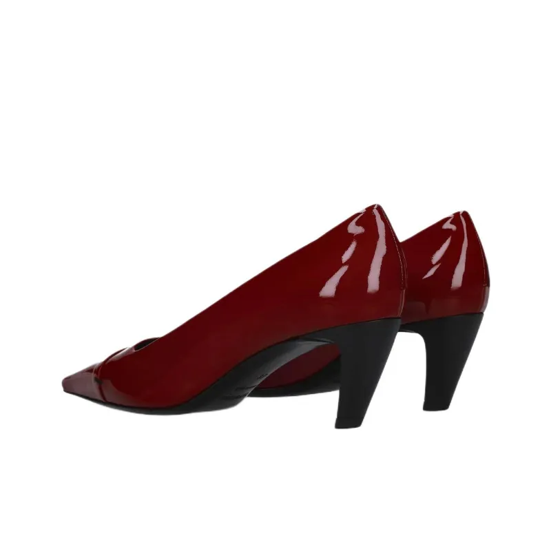 PREMIATA Cher Décolleté Slim Heel High Heels Women's Red-4