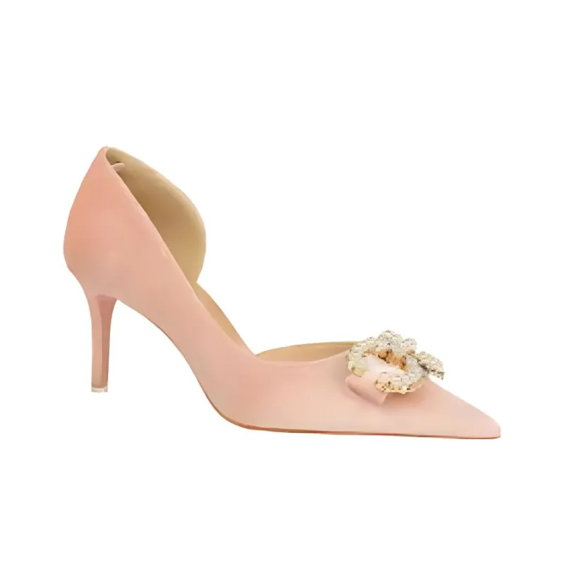BIGTREE Slim Heel High Heels Women's-1