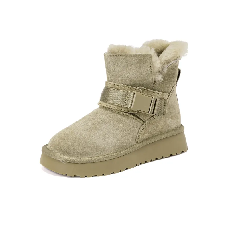 AOKANG 13cm Snow Boots 3.5cm Women's-2