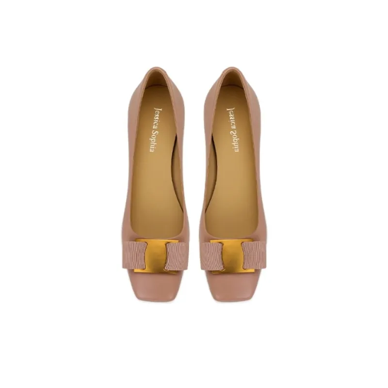 JESSICA SOPHIA Chunky Heel High Heels 5.5cm Women's-3