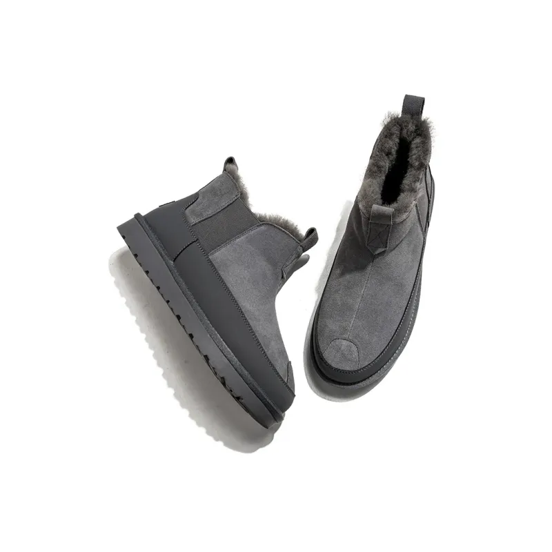 ZUWUDONG Thermal Short Snow Boots Men's-4