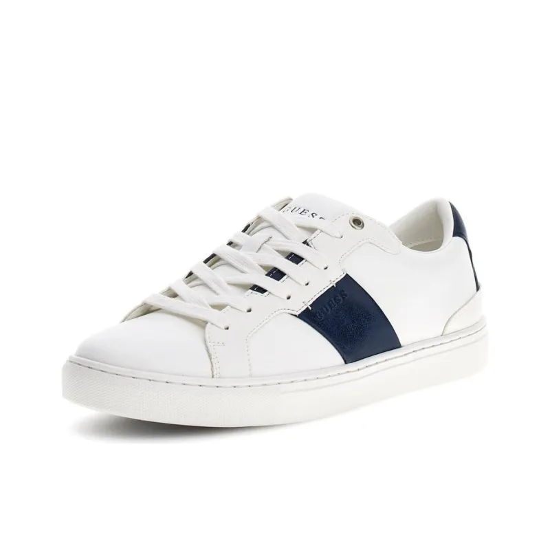 GUESS Todi Low-Top Skateboard Shoes Men's White-1