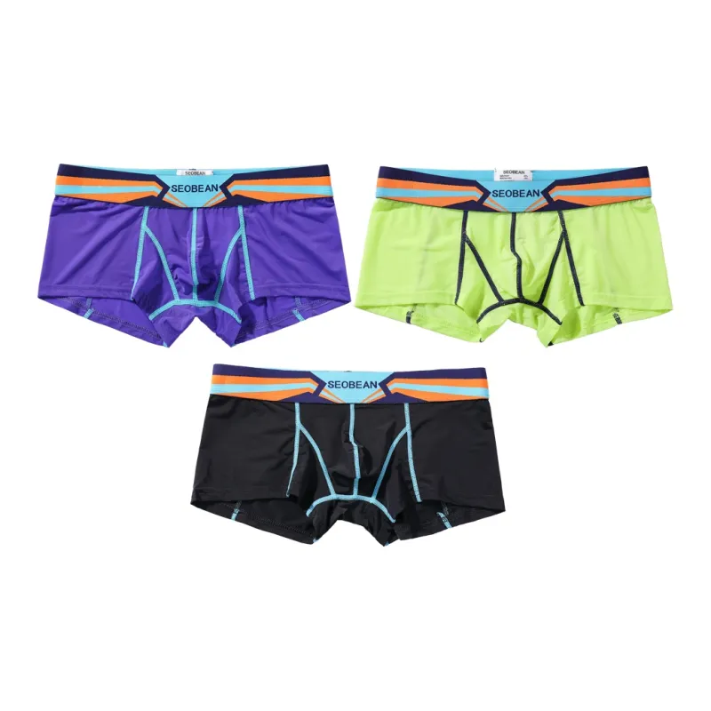 SEOBEAN Underpants Men's 3 Pack-2