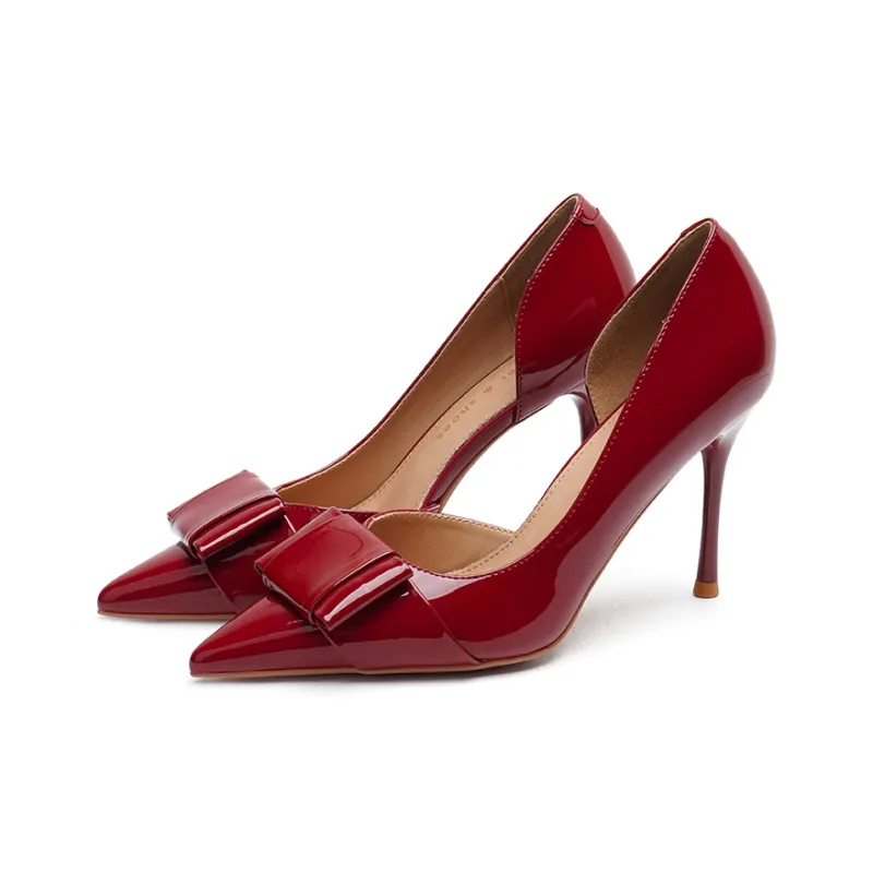 Zubumei Slim Heel High Heels 9cm Women's-8