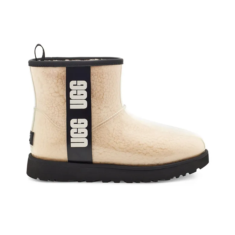 UGG Classic Clear Mini Boot Natural Black Women's-1