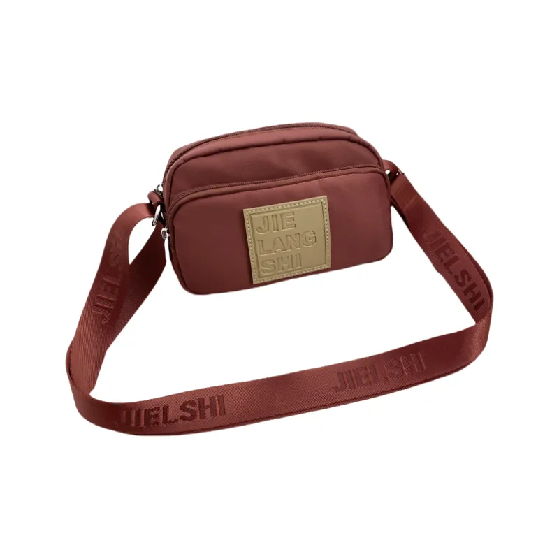 Gerlanx Nylon Fabric Crossbody Bag Regular Unisex Multicolor-0