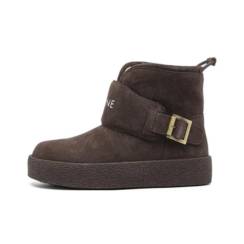 DAPHNE Thermal Short Snow Boots Women's-3