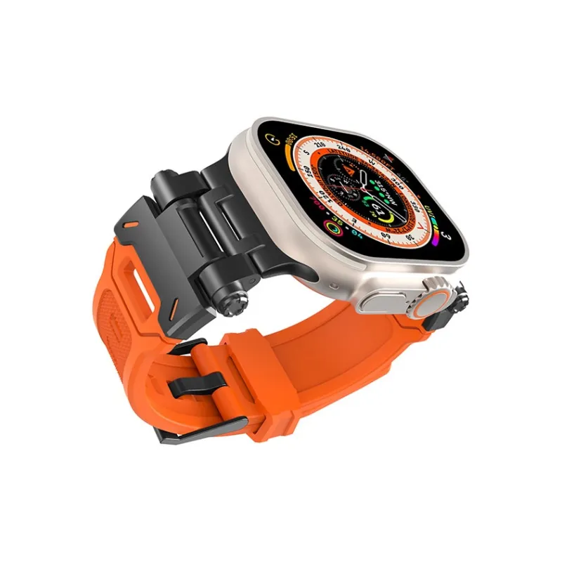 ZHENGGUANG Watch Band Apple Compatibility 41mm Silicone Material-58