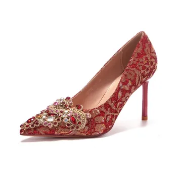 HKCP Slim Heel High Heels Women's