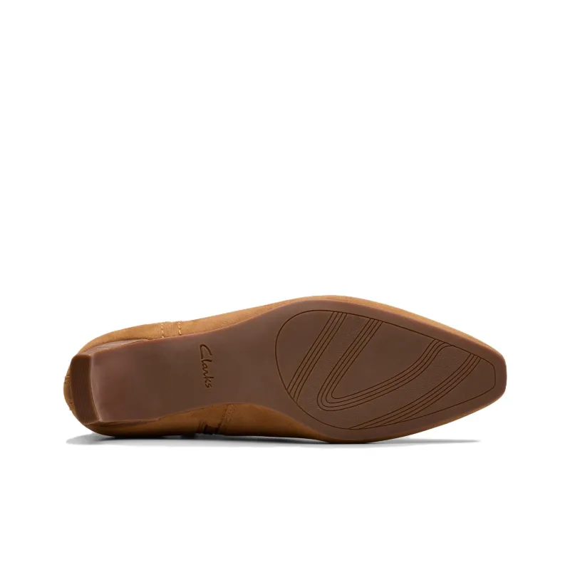 Clarks Edina Up Ankle Boots Women's Brown-6