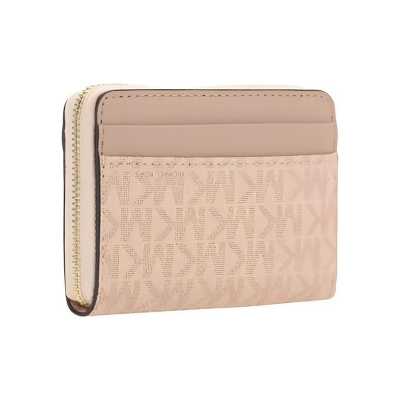 MICHAEL KORS Jet Set Charm PVC Card Holder Wallet Regular Women's Pink-2