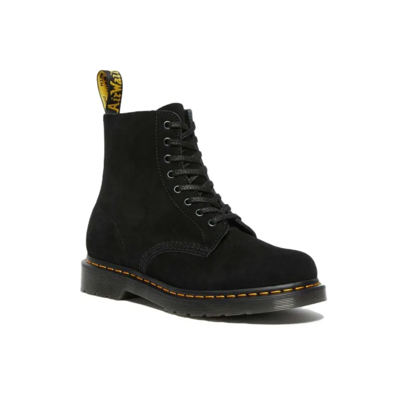 Dr. Martens Dr.Martens 1460 Pascal Suede Lace Up Boots 'Black E H Suede+E H Suede Mb' Women's-1