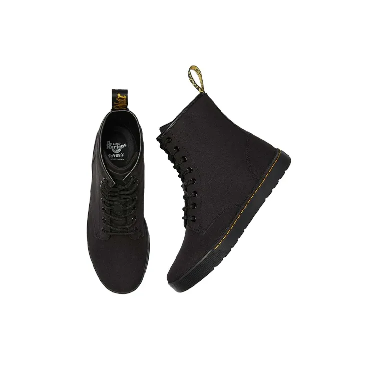Dr.Martens Cairo High Stylish Skateboarding Shoes Men's Black-3