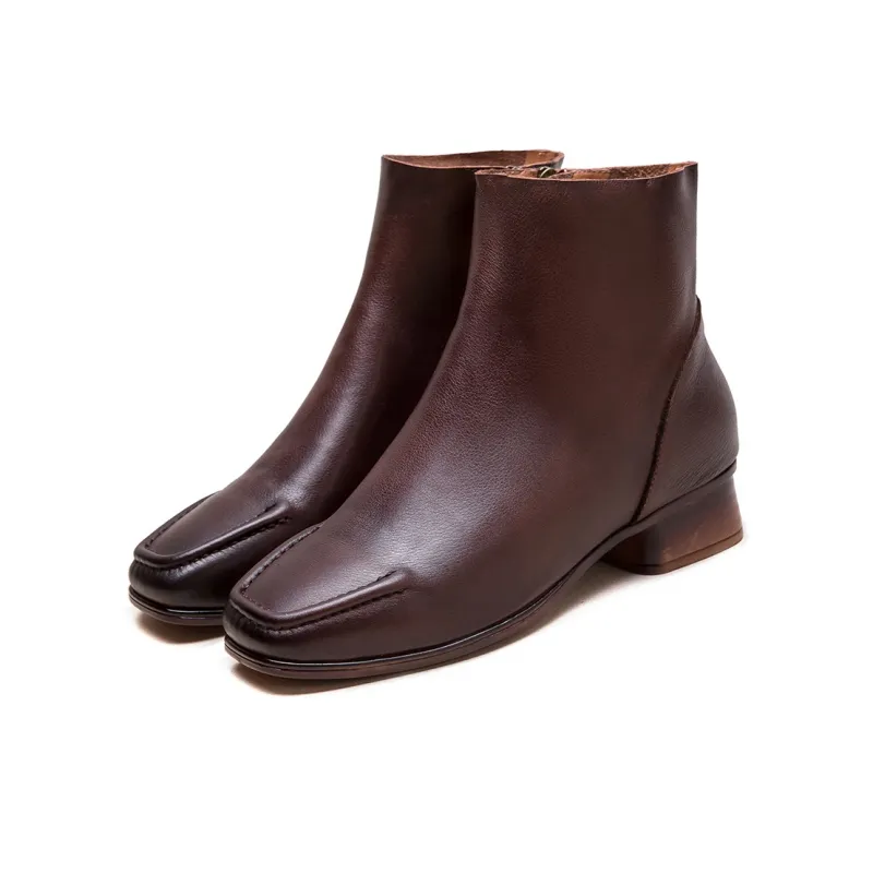 Jay Ankle Boots Women's Coffee/Black-2