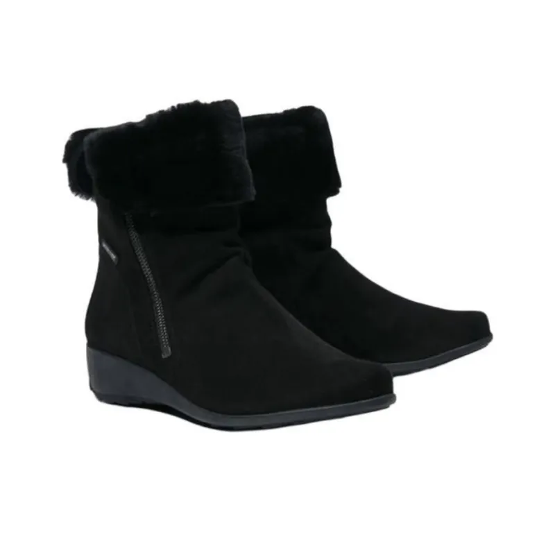 MEPHISTO Ankle Boots 3.5cm Women's Black-2
