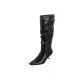 Black Long Shaft Fleece-Lined