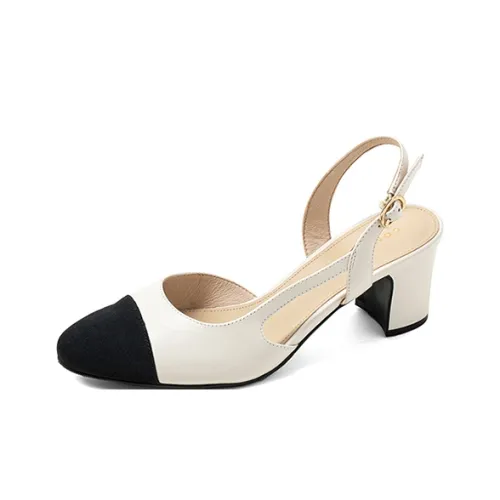 COMELY Chunky Heel High Heels 6cnm Women's