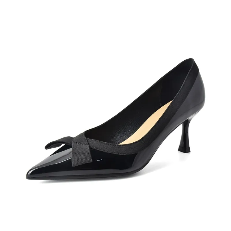 Beijiani Slim Heel High Heels 6cm Women's-1