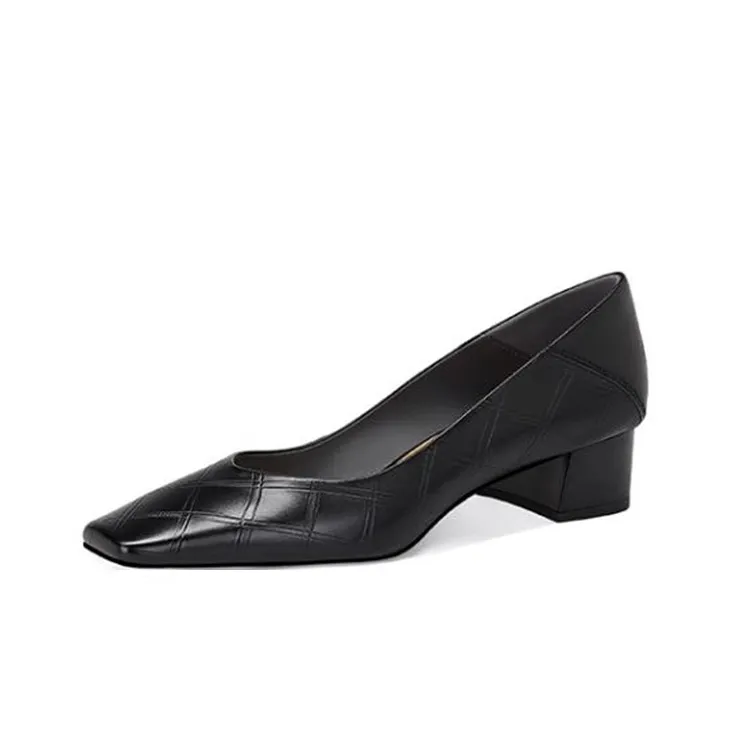 JESSICA SOPHIA Chunky Heel High Heels 3cm Women's-0