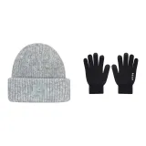 Gray Hood+Black Glove