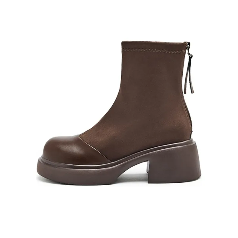AGSDON Ankle Boots 5.5cm Women's-5