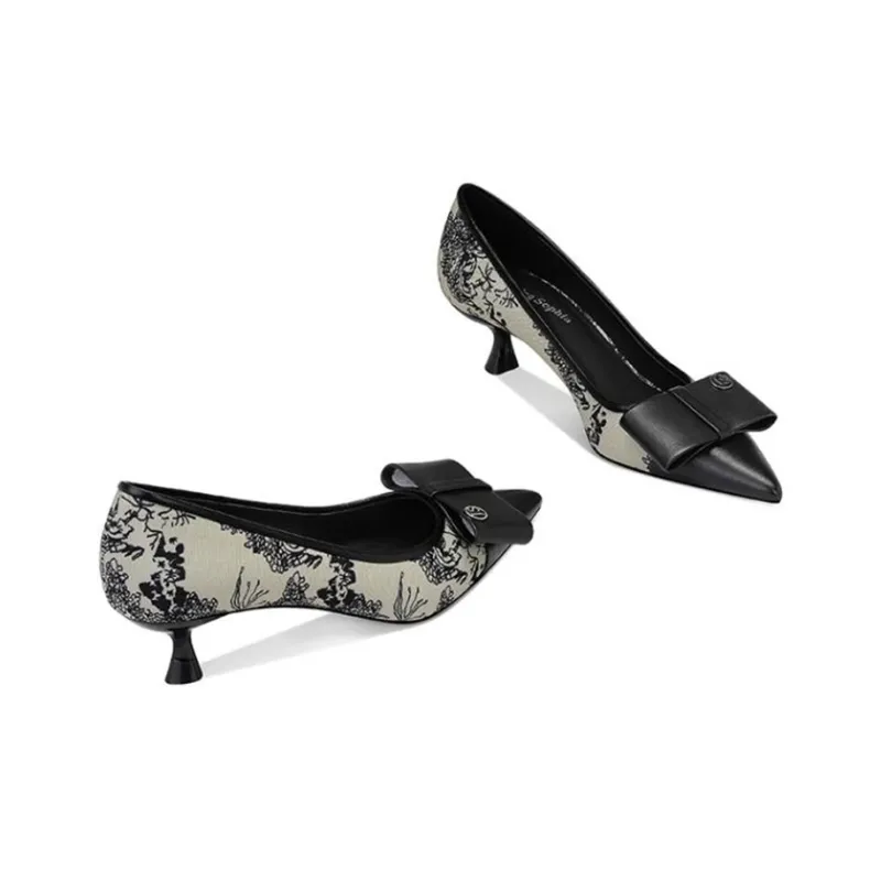 JESSICA SOPHIA Slim Heel High Heels 4cm Women's-1