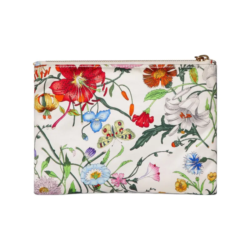 GUCCI GG Marmont Silk Clutch Women's Multicolor-2