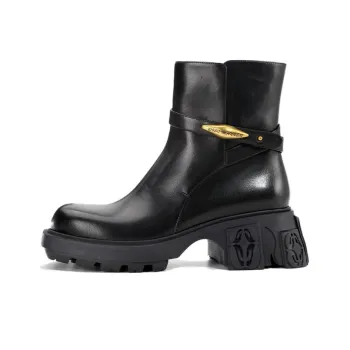 DIBO MANNER Astral Series New Arrival Martin Boots Versatile Chunky Heel Ankle Boots