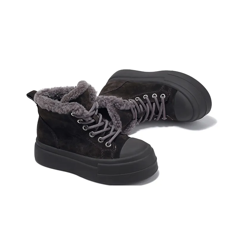 SELAIYA Thermal Short Snow Boots Women's-8