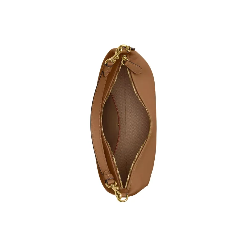 COACH Juliet Glove Tanning Shoulder Bag Tubas Women's Honey Brown-3