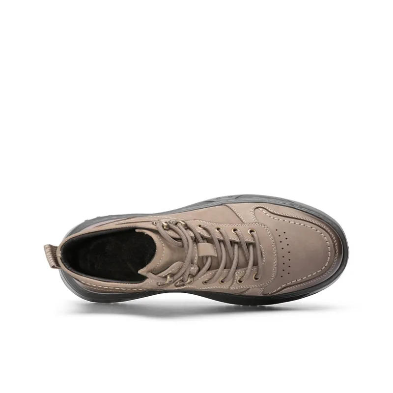 GOLDLION Ankle Boots Men's Brown-2