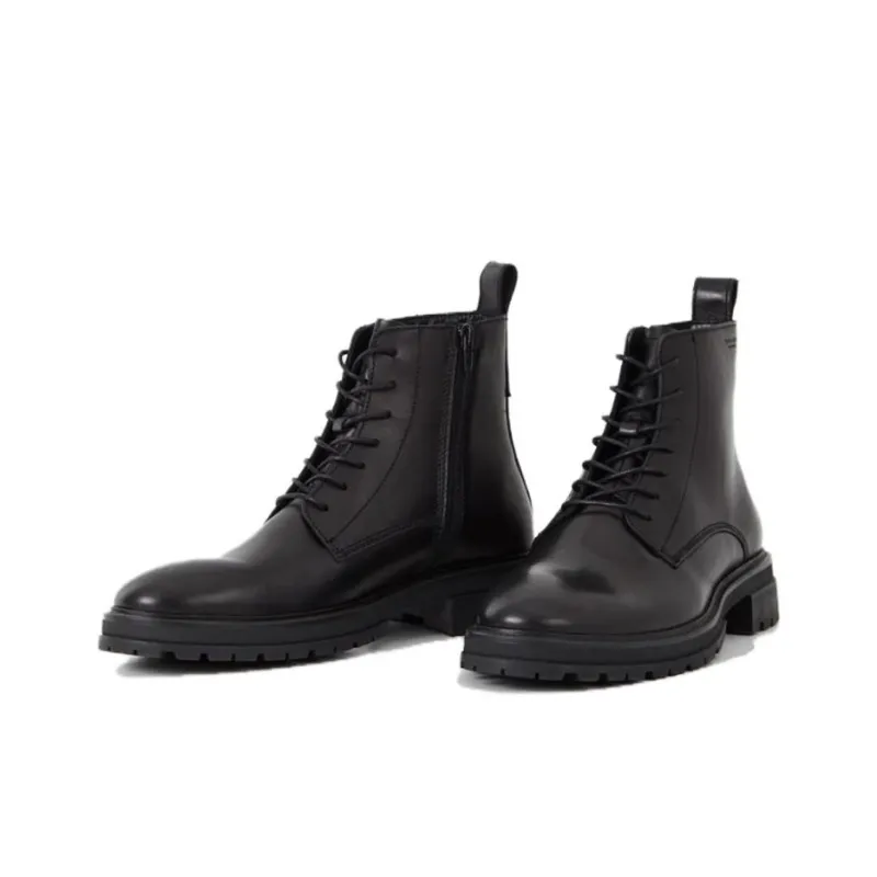 VAGABOND SHOEMAKERS Short Martin Boot 3.2cm Men's Black-2