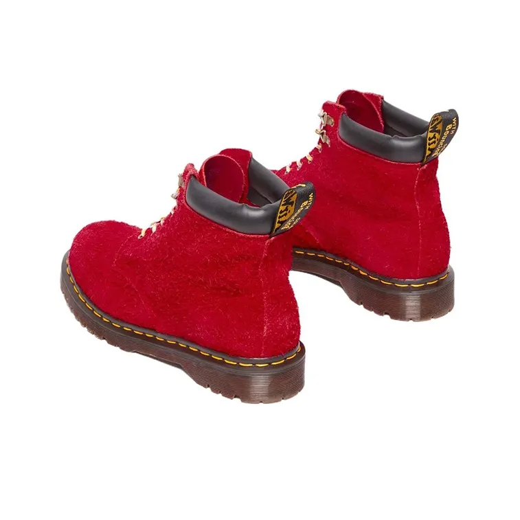 Dr.Martens 939 Ben Suede Hiker Style Boots 'Dms Red'-4