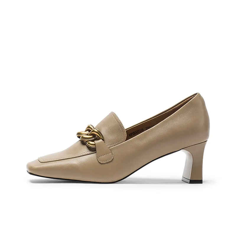 Coup De Foudre Block Heel High Heels 5.5cm Women's-6