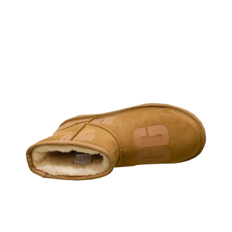 UGG Classic Mini Scatter Graphic 'Chestnut'-2