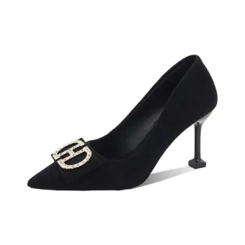 WECKER Slim Heel High Heels Women's Black