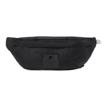FILA Nylon Sling Bag, One Shoulder, Crossbody, Fanny Pack Regular Unisex Black