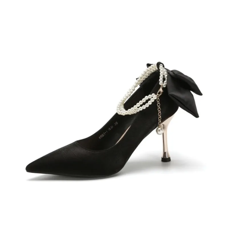 HKCP Slim Heel High Heels 6.5cm Women's-0