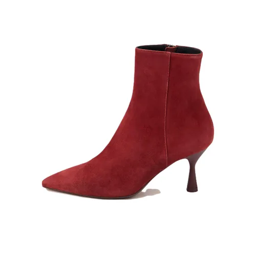 AGL Ankle Boots 8cm Women's Red