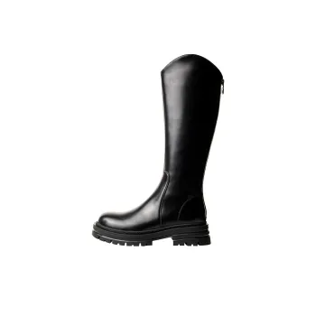 Wonderful Couple Knee high Boots 5cm Women's Black