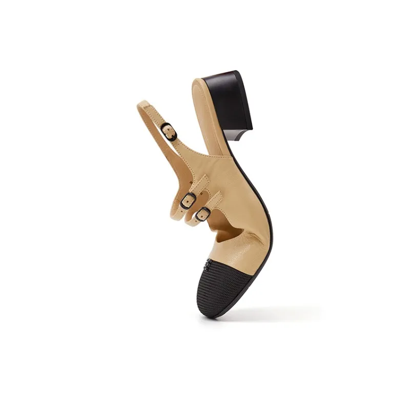 Marie Claire Chunky Heel High Heels 3.3cm Women's-9