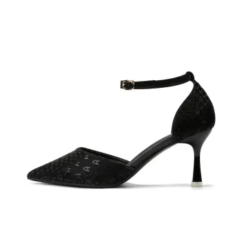 OMS High Heels Women's Black/Beige