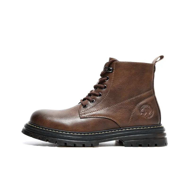 FAIRWHALE Short Martin Boot Unisex Black-0