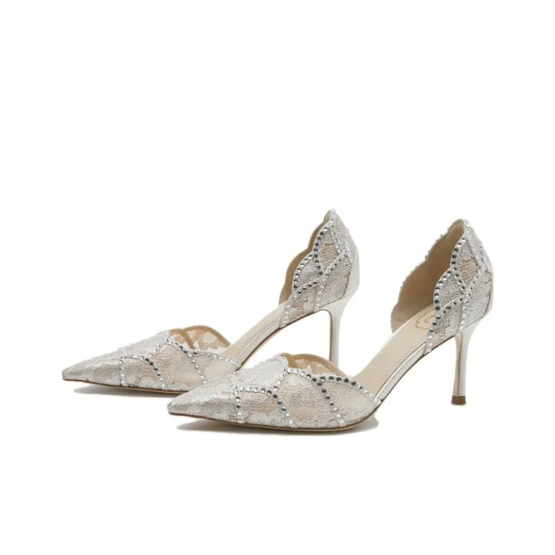 73Hours Slim Heel High Heels 8cm Women's-1