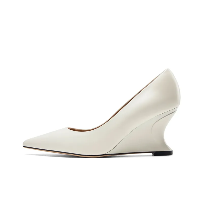 NINE WEST Wedge Heel High Heels 7.5cm Women's-7
