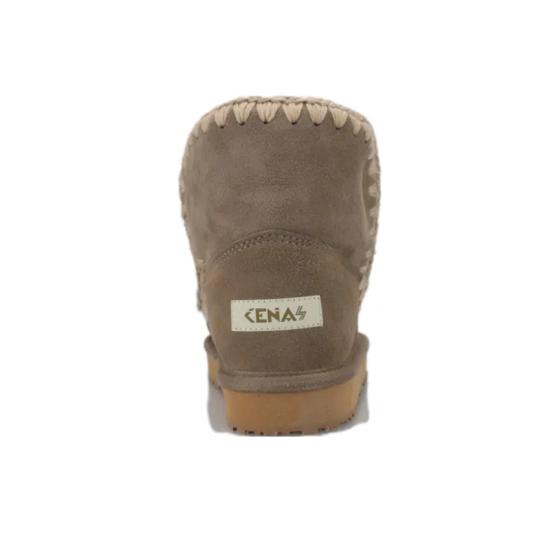 K.D.KENAZ Warm Slip Resistant Coverage Short Snow Boots Women's Lead-4