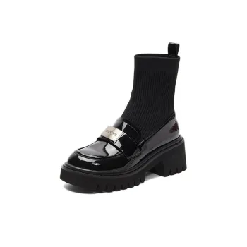 PT'SON Ankle Boots 6cm Women's Black