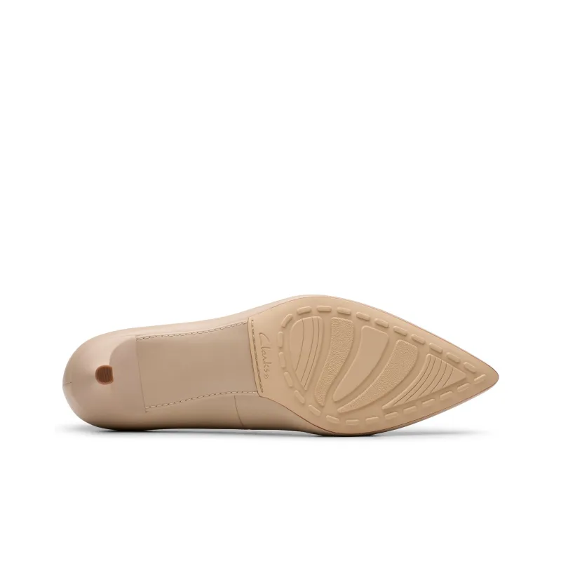 Clarks Slim Heel High Heels Women's Light Brown-4